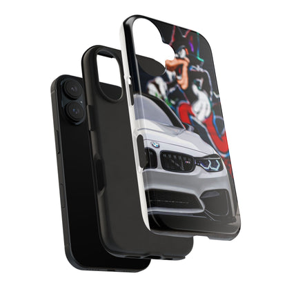 Capa BMW Graffiti para Telemóvel — Proteção Resistente para iPhone