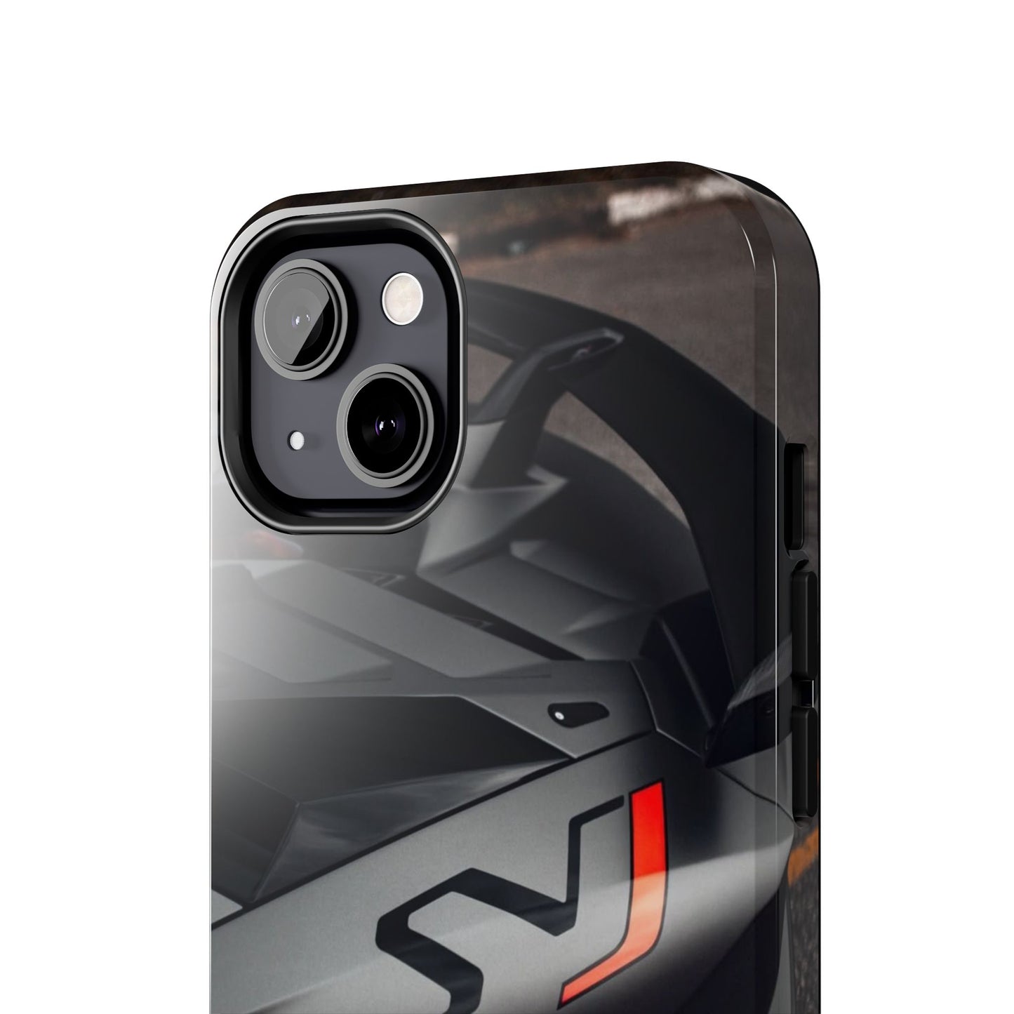 Capa Resistente Sports Car — Design Mate Elegante com Traseira de Supercarro