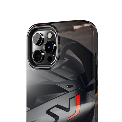 Capa Resistente Sports Car — Design Mate Elegante com Traseira de Supercarro