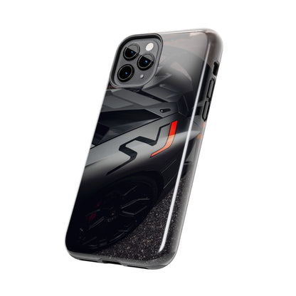 Capa Resistente Sports Car — Design Mate Elegante com Traseira de Supercarro