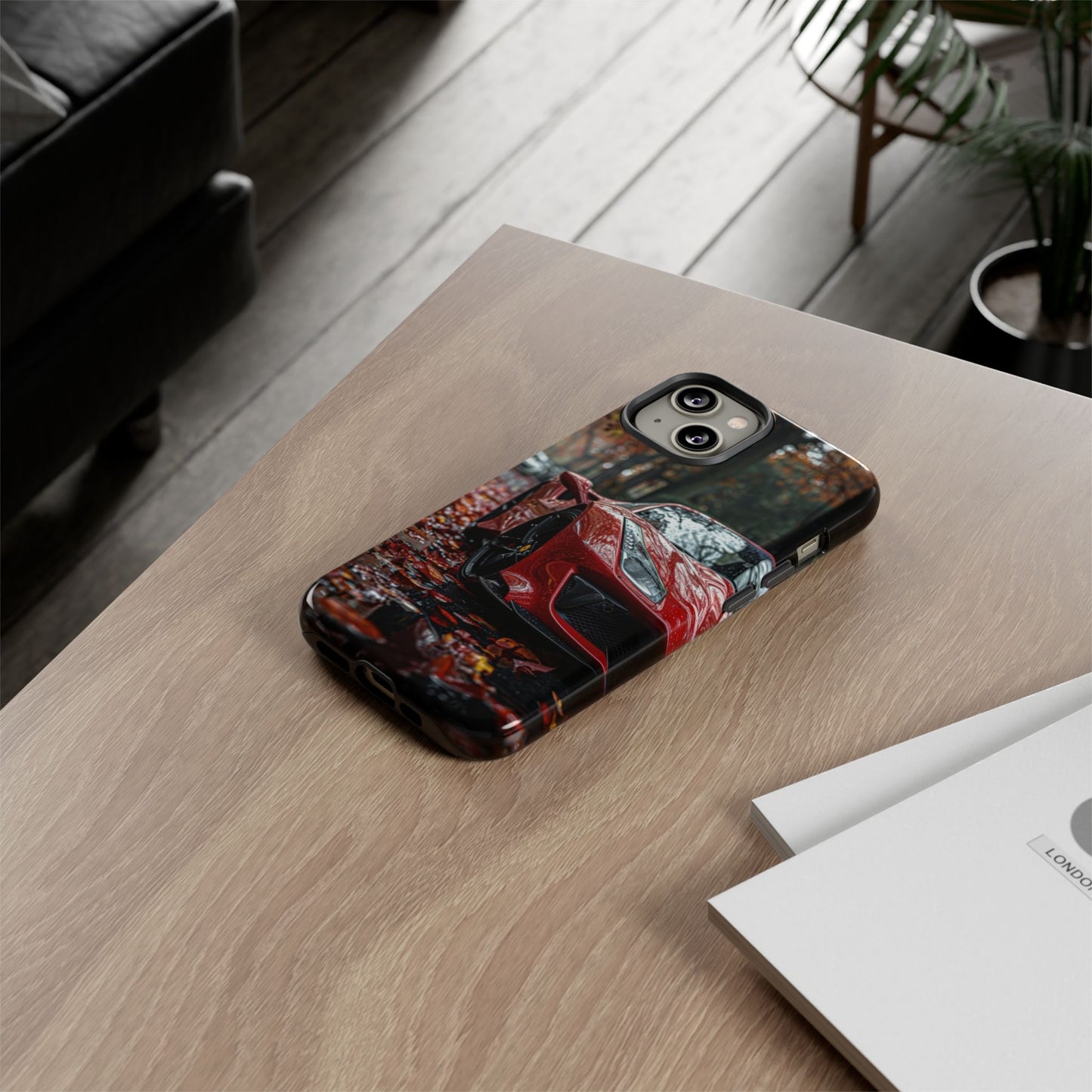 Capa Ferrari Sport Car — Capa Protetora Resistente para Telemóvel