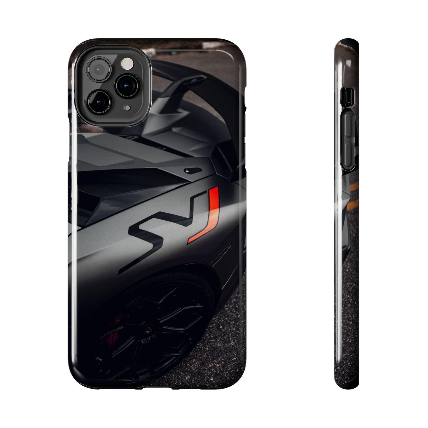 Capa Resistente Sports Car — Design Mate Elegante com Traseira de Supercarro